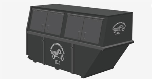 Liftdumper 10m³ (täckt)